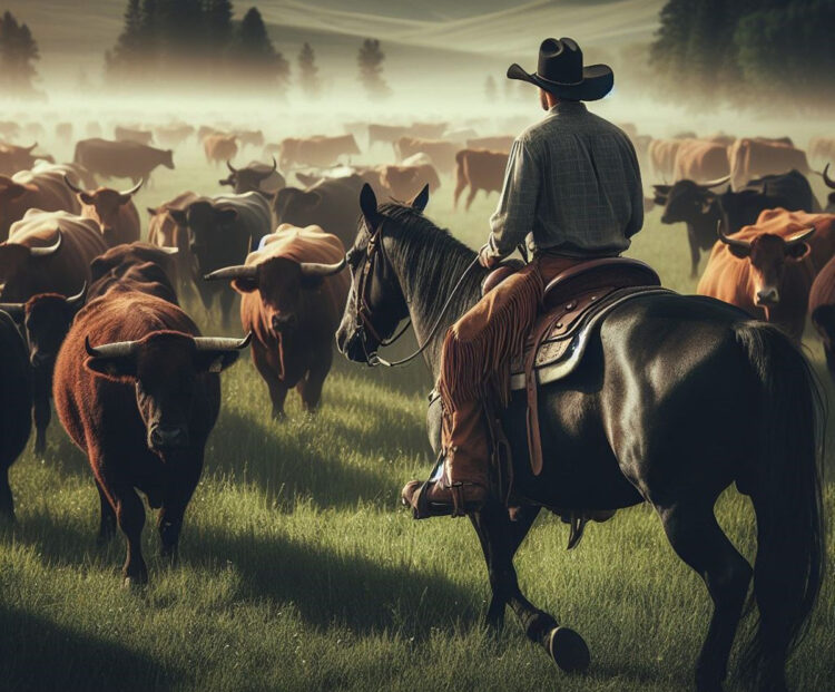 Kyle and Cliff Schadt, Ranch Horse and Cow Clinic