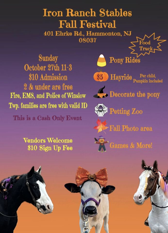 Iron Ranch Stables Fall Festival