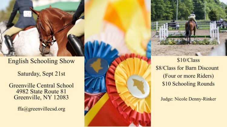 Greenville English Schooling Show