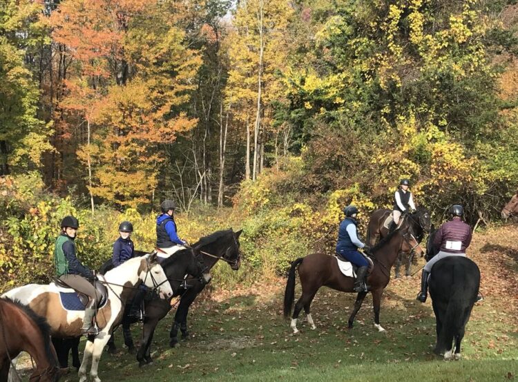 Landsman Kill Trail Association Fall Trail Ride